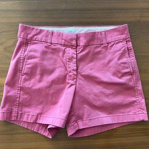 J. Crew: 5" Chino Short - Red
